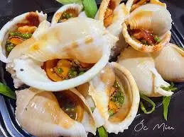 Hình ảnh Ốc tỏi nướng tiêu