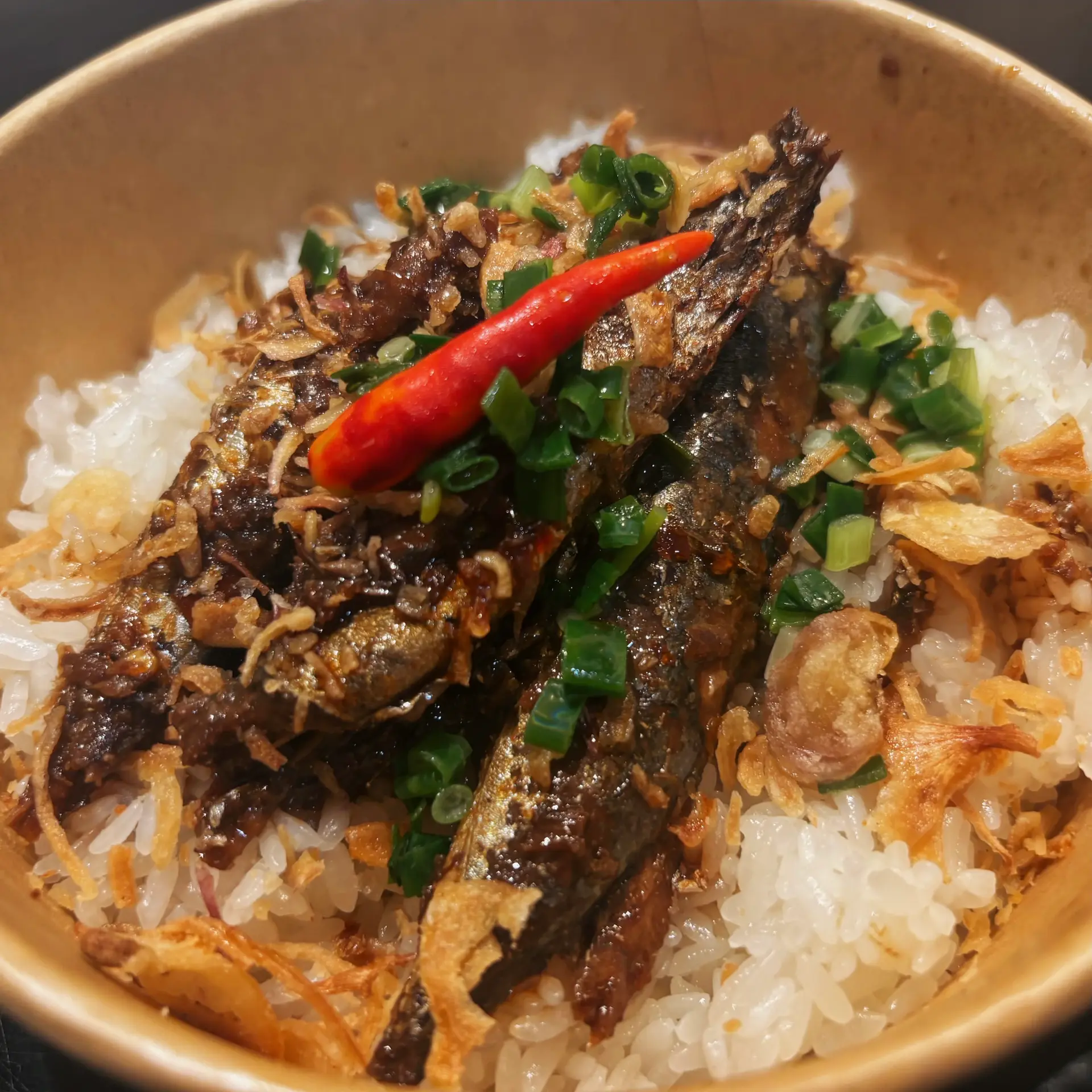 Hình ảnh Xôi cá nục