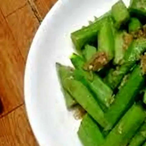 Hình ảnh Đậu Bắp Xào Tỏi 