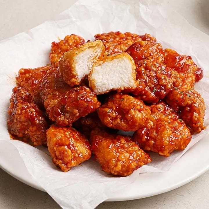 Hình ảnh Gà Popcorn Sốt Hàn Quốc