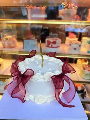 Hình ảnh BÁNH KEM NƠ HÀN QUỐC 