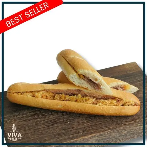 Hình ảnh Bánh Mì Que Pate Chà Bông