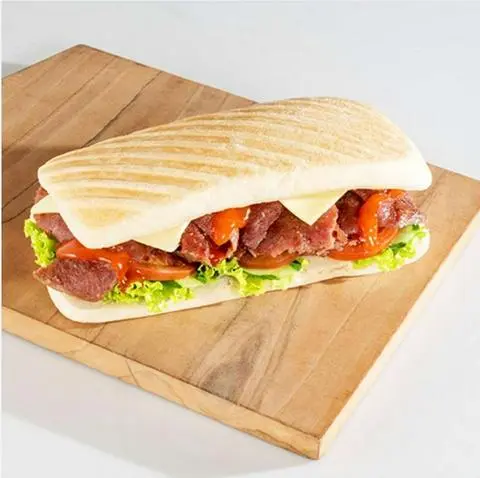 Hình ảnh Kebab panini thịt bò Úc đặc biệt + phô mai