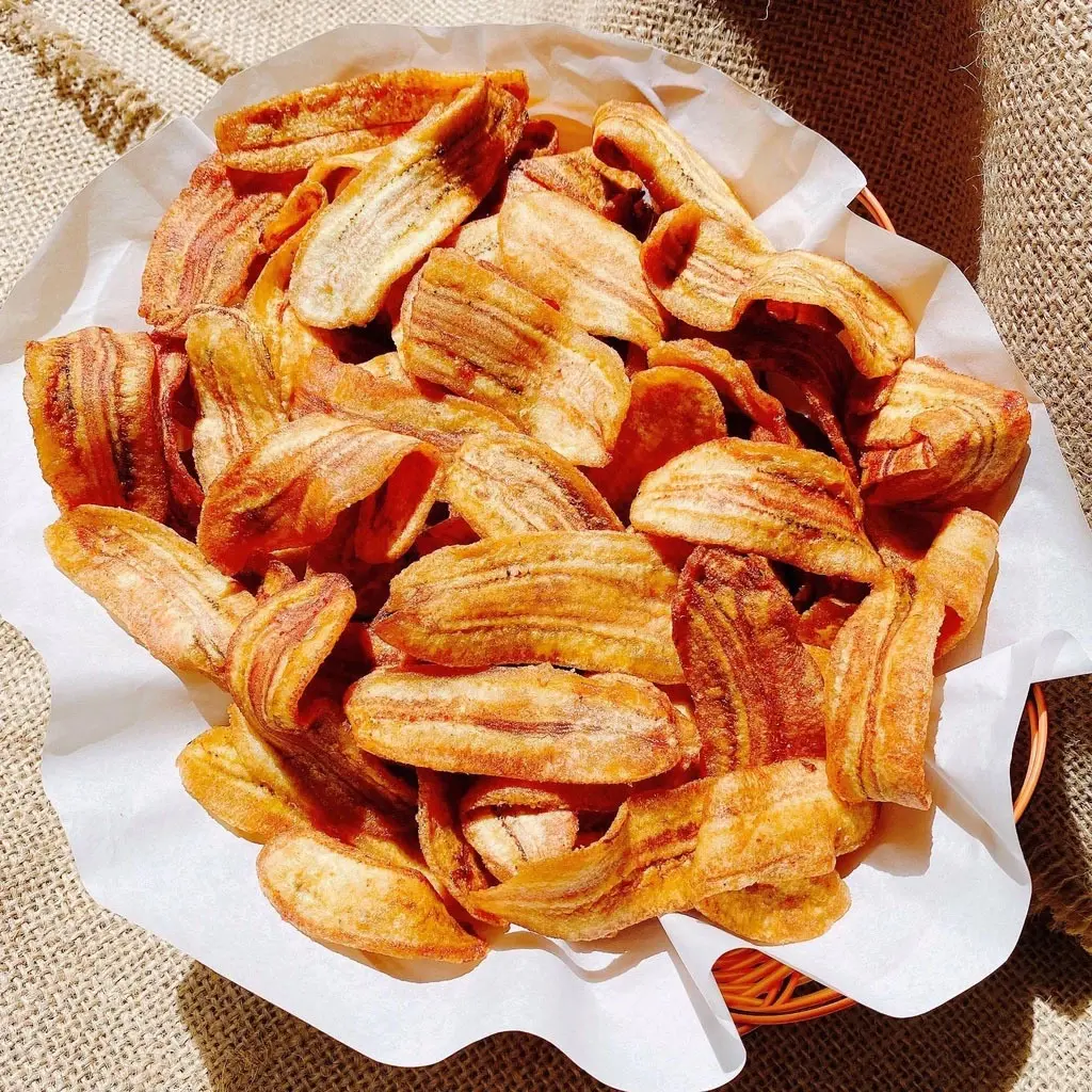 Hình ảnh Chuối sấy không đường/  túi 300gr