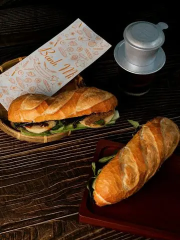 Hình ảnh Bánh mì chay