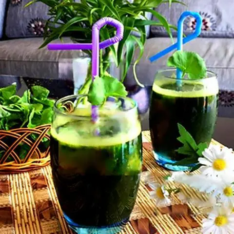 Hình ảnh Ép Rau Má Sầu Riêng