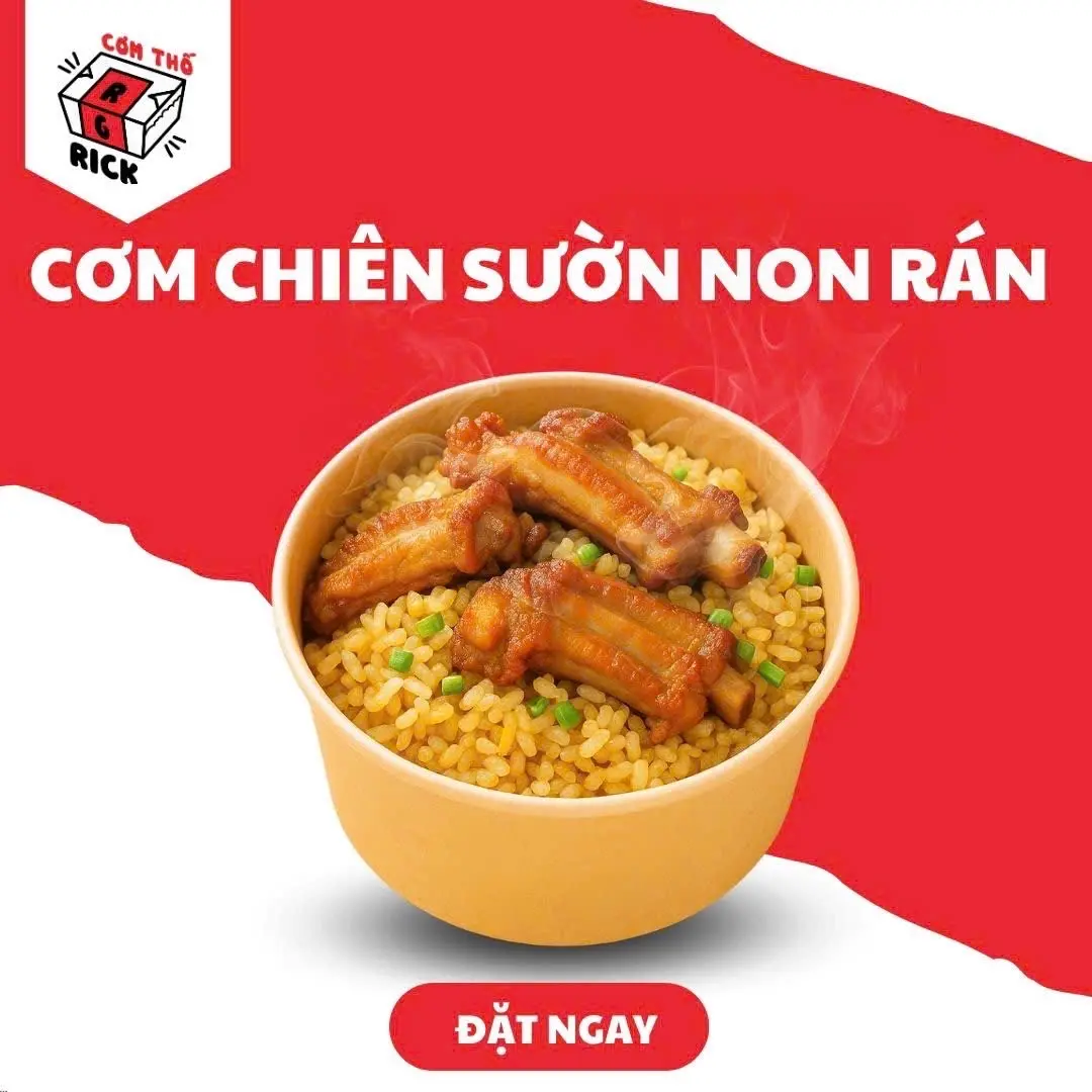 Hình ảnh Cơm Chiên Sườn Non Rán
