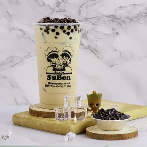 Hình ảnh Trà Sữa Truyền Thống Trân Châu Đen (700ml)