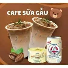 Hình ảnh Cà Phê Sữa Gấu 