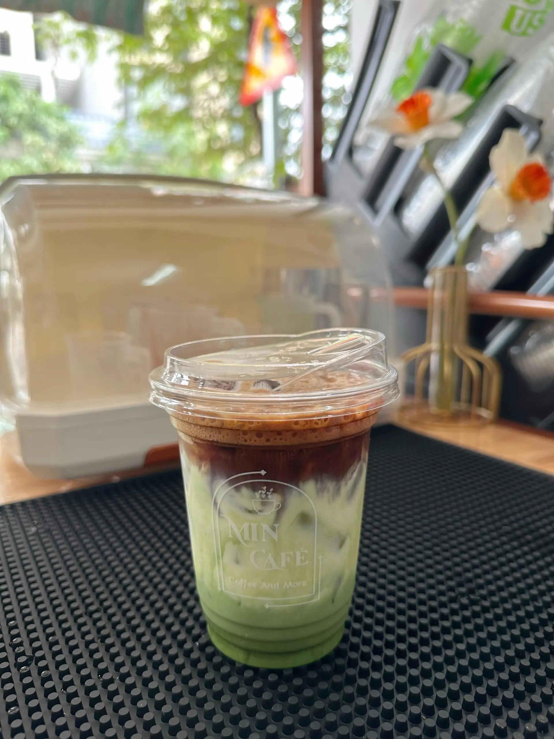 Hình ảnh Matcha latte cafe Size M 500ml
