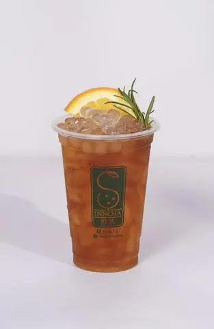 Hình ảnh Hồng Trà Táo Đen - Pink black apple tea