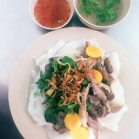 Hình ảnh bánh ướt lòng