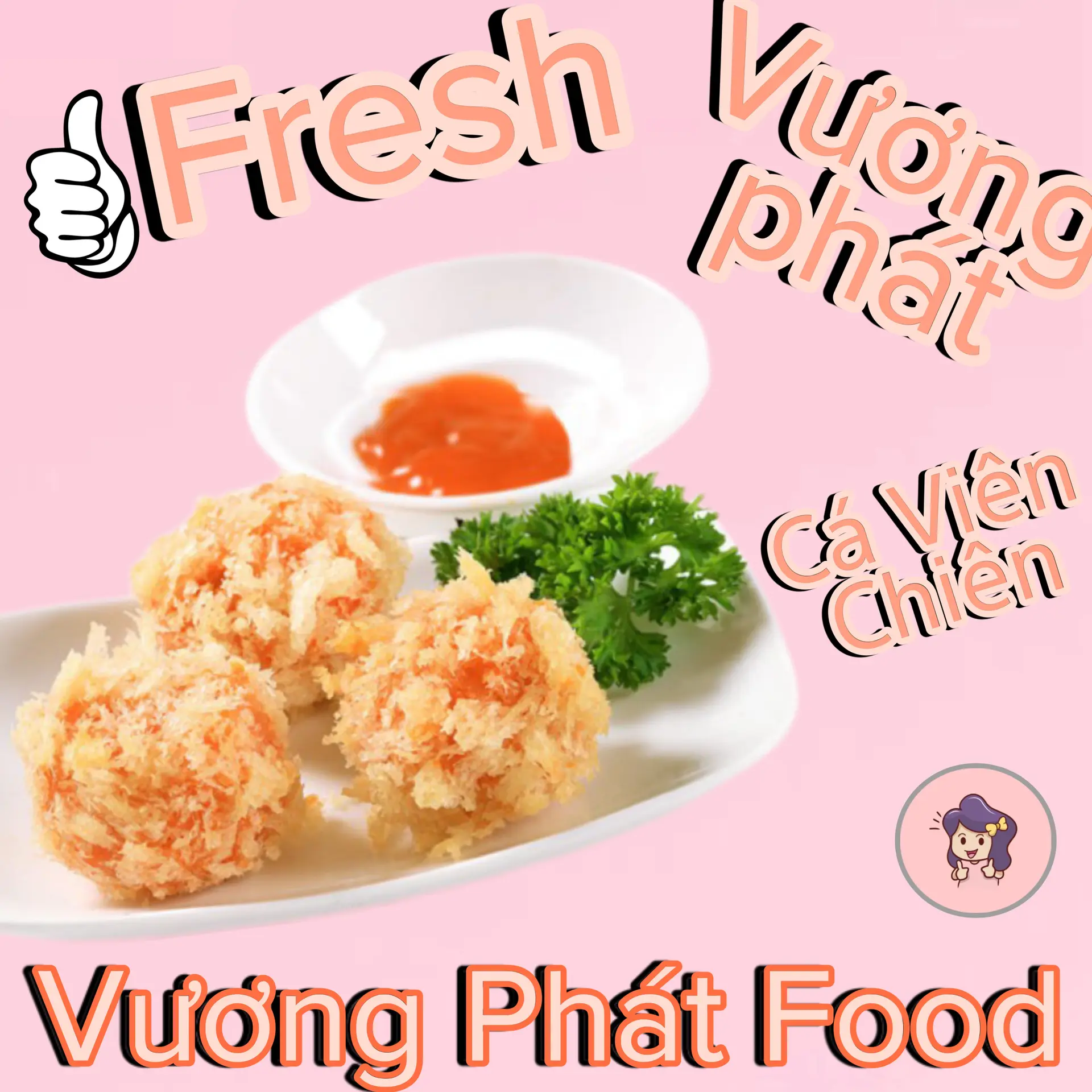 Hình ảnh Cá Viên Mayonaise ( 3 Viên )