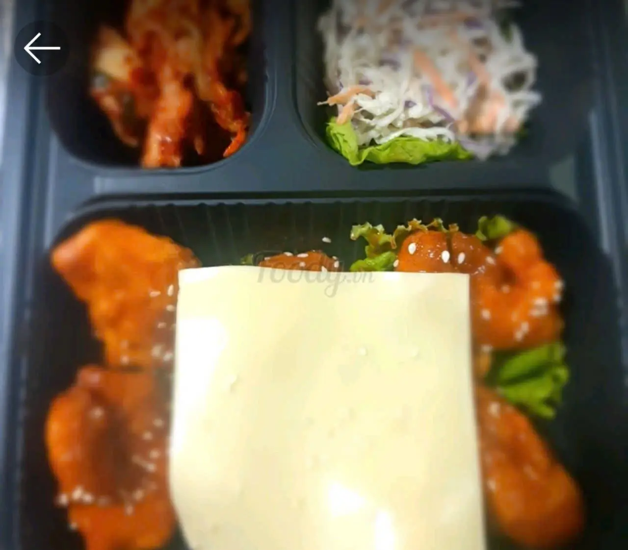 Hình ảnh Gà sốt đậu - phô mai miếng