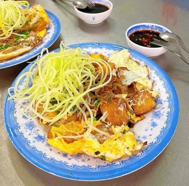 Hình ảnh Bánh môn 1c + bột chiên trứng (chay)