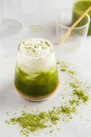 Hình ảnh Matcha macchiato