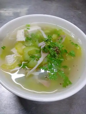 Hình ảnh Canh khổ qua chay
