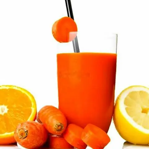 Hình ảnh Nước ép cam - cà rốt