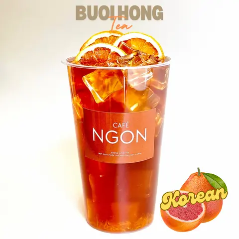 Hình ảnh Trà bưởi hồng Hàn Quốc  - Korean grapefruit tea