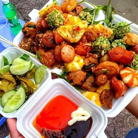 Hình ảnh Combo tình yêu chiên cay mắm