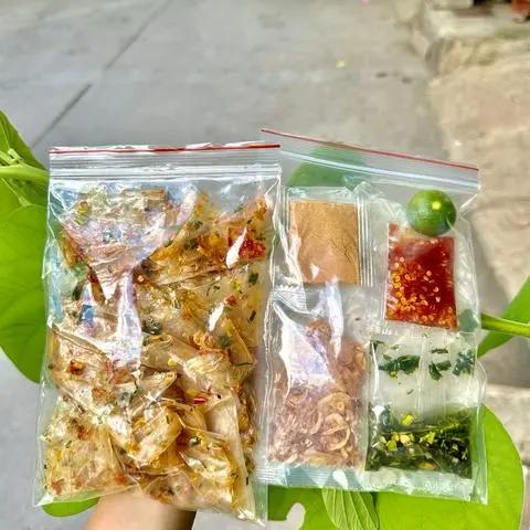 Hình ảnh BÁNH TRÁNG SATE DẦU HÀNH