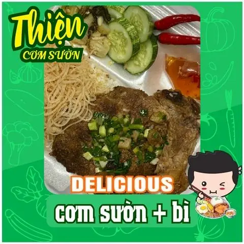 Hình ảnh Cơm sườn bì