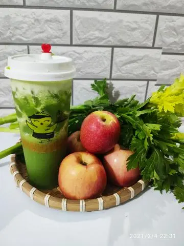 Hình ảnh Cần Tây+Táo