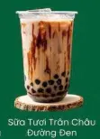 Hình ảnh Sữa tươi trân châu đường đen