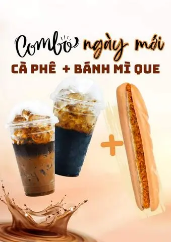 Hình ảnh mì trộn + cà phê đá & cafe sữa 