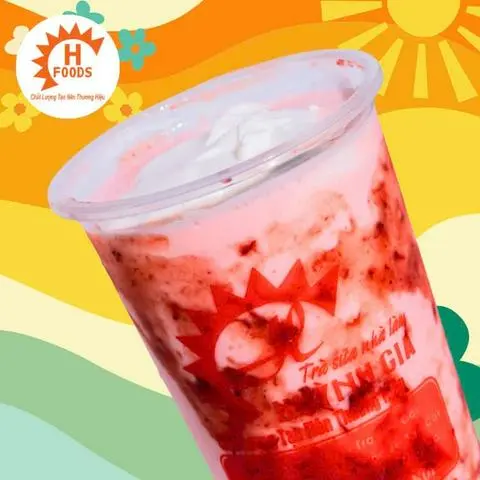 Hình ảnh Sinh tố dâu thái