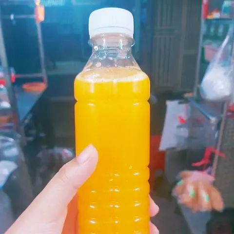 Hình ảnh Nước Cam Nguyên Chất Mật Ong- Kèm tẩy đá