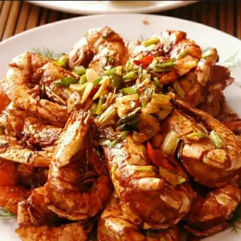 Hình ảnh tôm rang me 