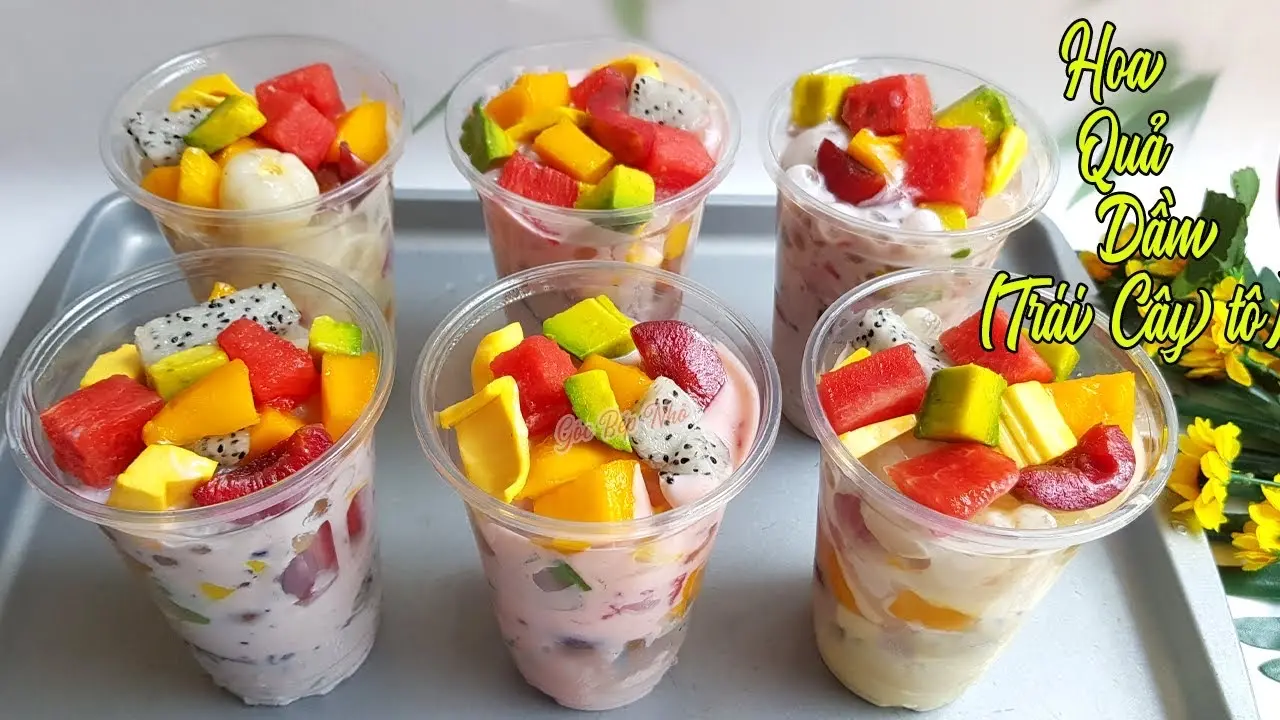 Hình ảnh Sữa Chua Trái Cây