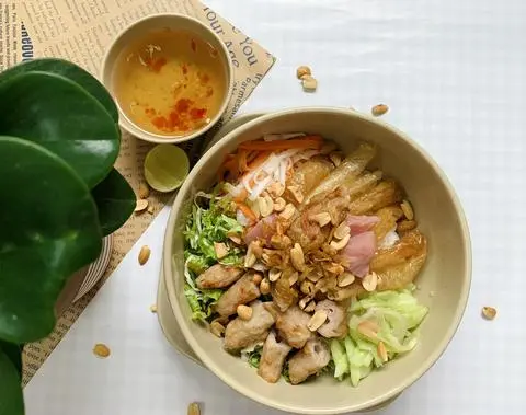 Hình ảnh Bún nem nướng