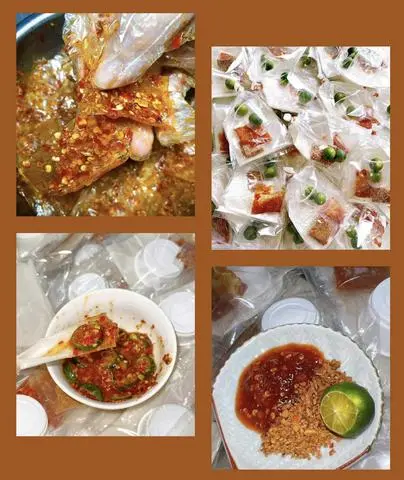 Hình ảnh Bánh tráng sate