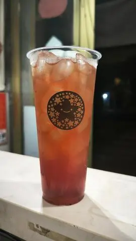 Hình ảnh Trà Xanh Dâu Tây