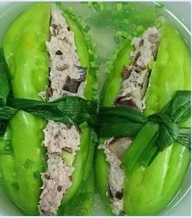 Hình ảnh Cơm 2 Trái Khổ Qua Thịt