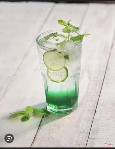 Hình ảnh soda bạc hà mát lạnh siêu cool
