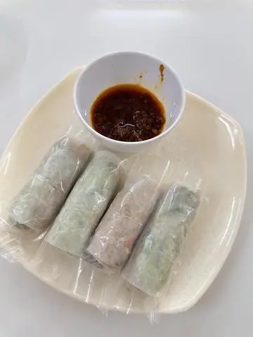 Hình ảnh Bì cuốn chay 1 phần 4 cuốn 