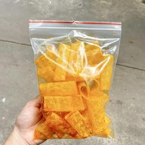 Hình ảnh Bánh tráng phô mai cuộn