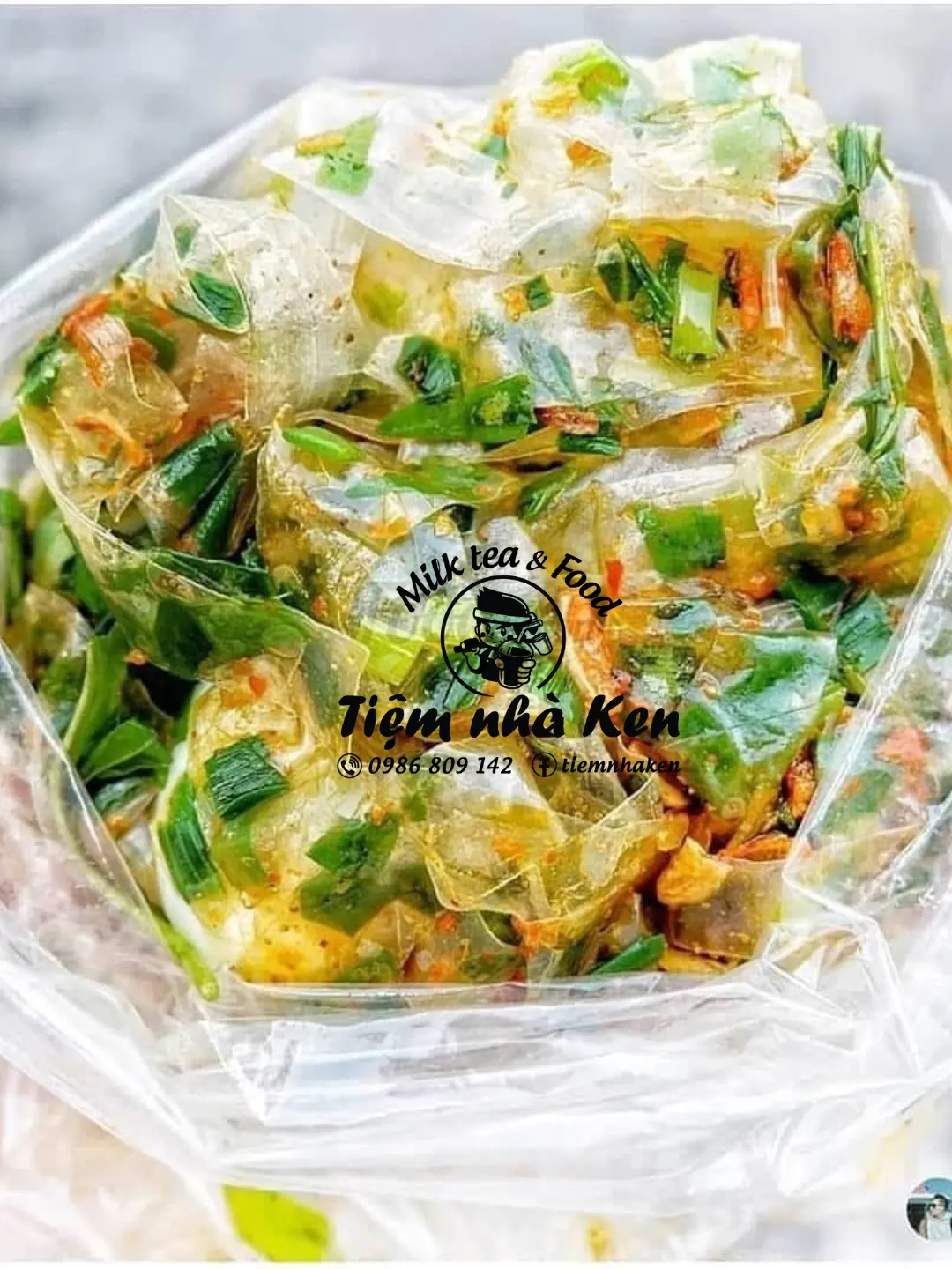 Hình ảnh bánh tráng hành phi, mỡ hành