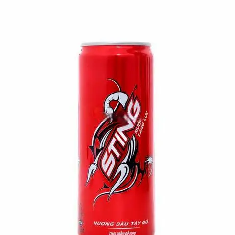 Hình ảnh Sting Lon + Ly Đá Khổng Lồ