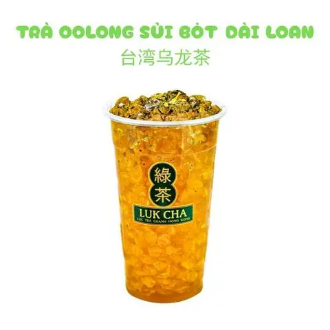 Hình ảnh Trà Oolong Sủi Bọt Đài Loan