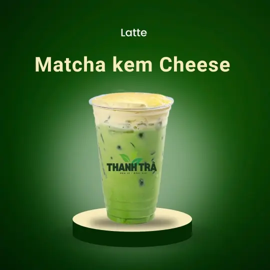 Hình ảnh Matcha latte Cheese