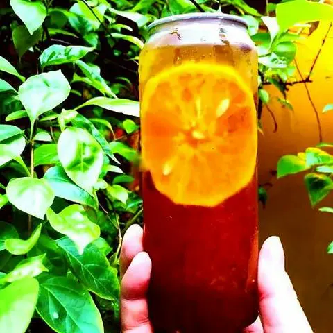 Hình ảnh Hồng trà bạc hà - Cam