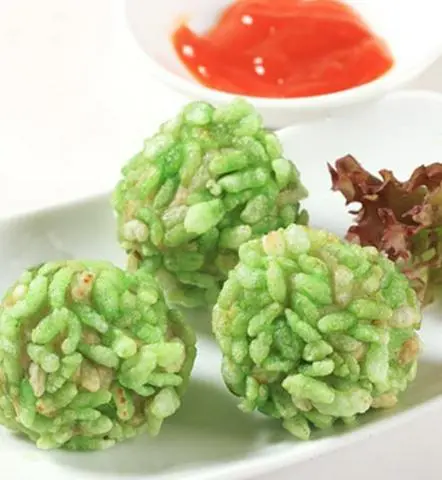 Hình ảnh Chả cá cốm xanh