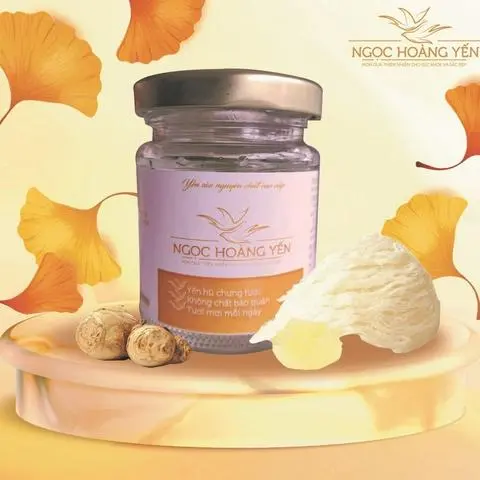 Hình ảnh Yến chưng đường phèn vị gừng 100ml
