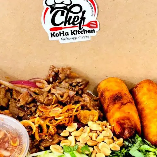 Hình ảnh Combo: 4 Bún Trộn Bò & 2 Chả Giò