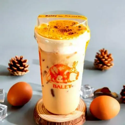 Hình ảnh Trà Oolong Sữa Kem Trứng Nướng