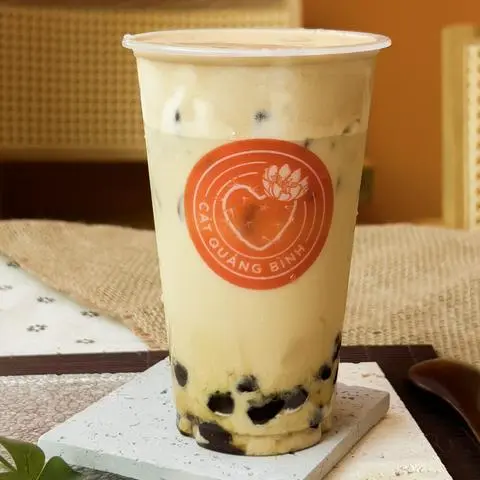 Hình ảnh Sữa tươi trân châu đường đen